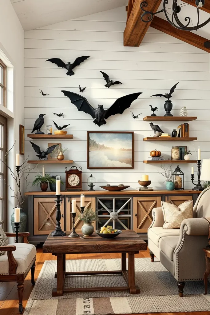 64 Farmhouse Halloween Decor Ideas 2025 to Inspire a Stylishly Spooky Home