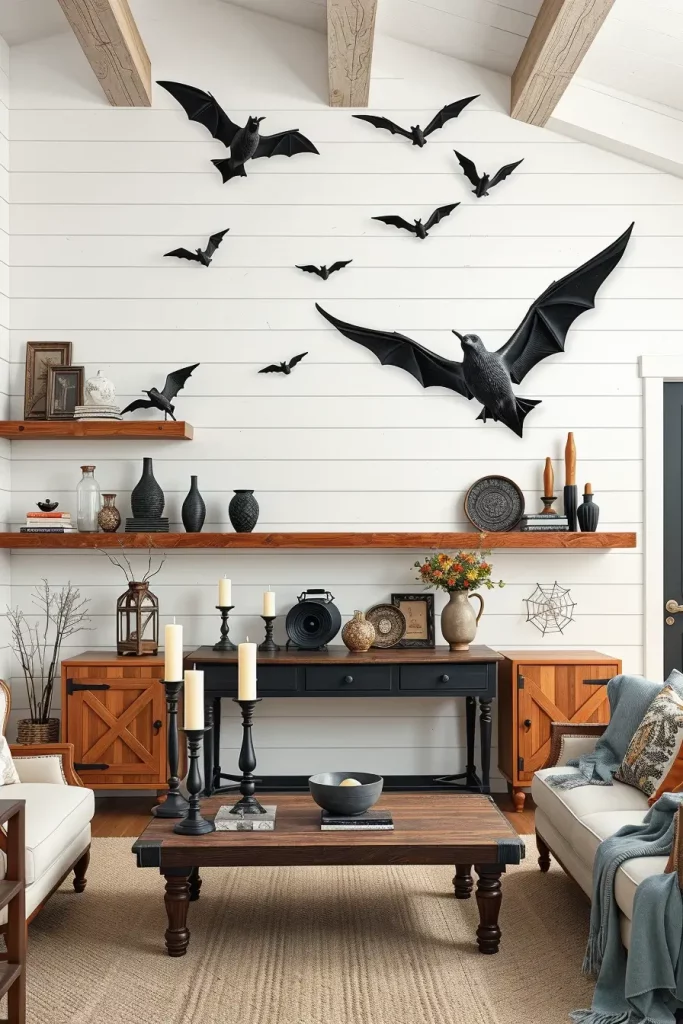 64 Farmhouse Halloween Decor Ideas 2025 to Inspire a Stylishly Spooky Home