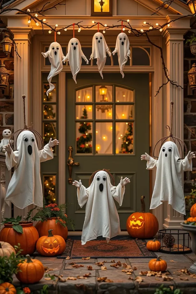 65 Cute and Funny Halloween Porch Decorations 2025 to Make Your Home the Talk of the Block