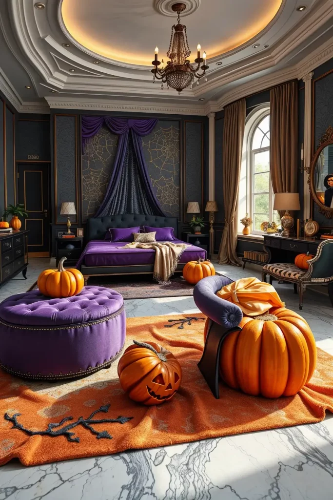 64 Halloween Bedroom Decor 2025: Frightfully Stylish Ideas for Your Space