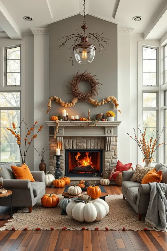 64 Fall Living Room Decor Ideas 2025 to Make Your Space Feel Cozy and Seasonal