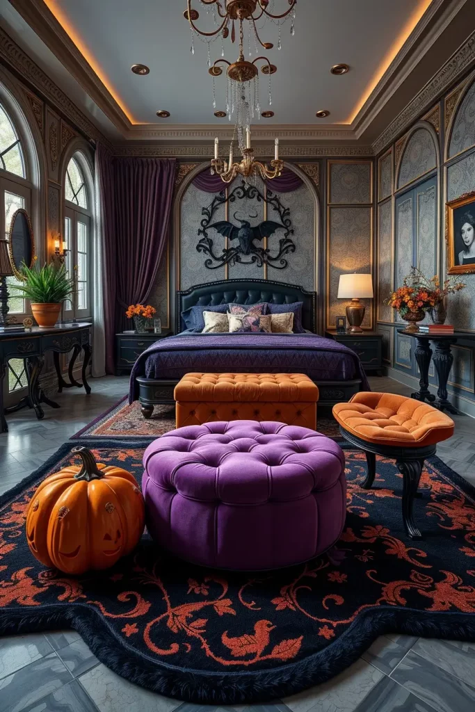 64 Halloween Bedroom Decor 2025: Frightfully Stylish Ideas for Your Space
