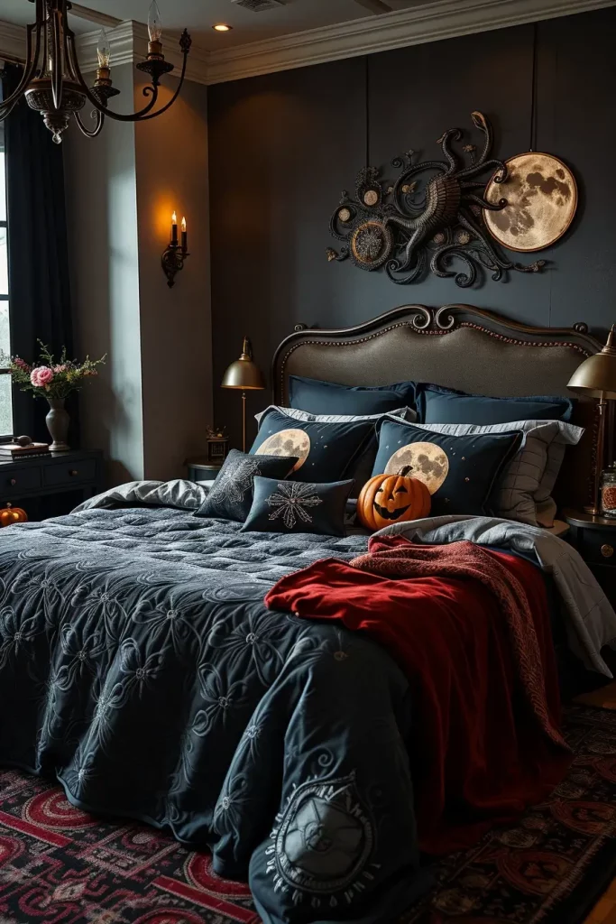 64 Halloween Bedroom Decor 2025: Frightfully Stylish Ideas for Your Space