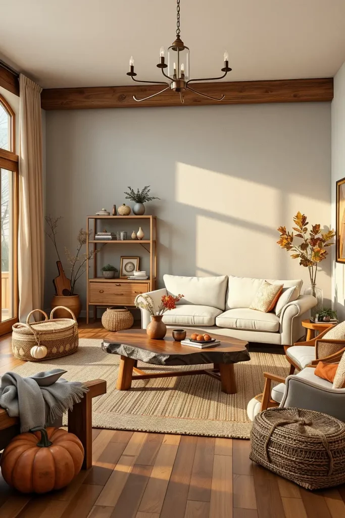 64 Fall Living Room Decor Ideas 2025 to Make Your Space Feel Cozy and Seasonal
