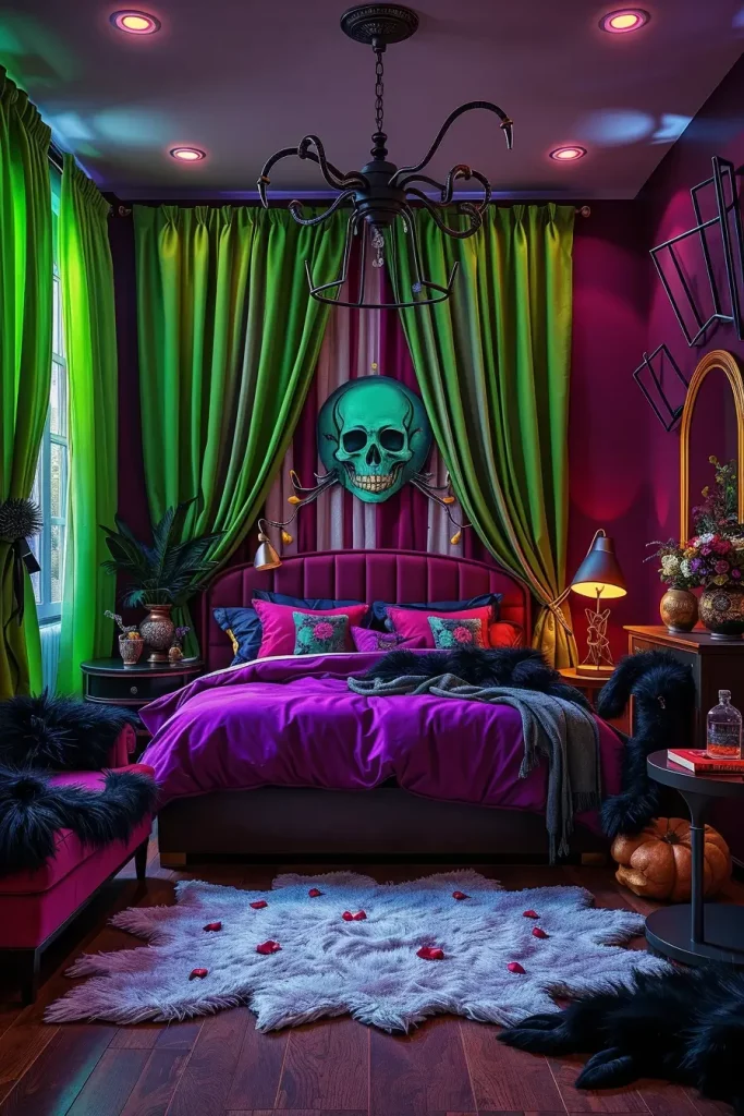 64 Halloween Bedroom Decor 2025: Frightfully Stylish Ideas for Your Space