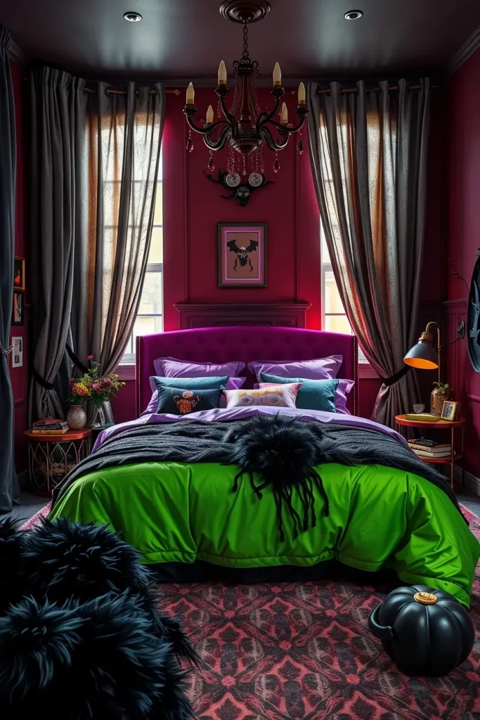 64 Halloween Bedroom Decor 2025: Frightfully Stylish Ideas for Your Space