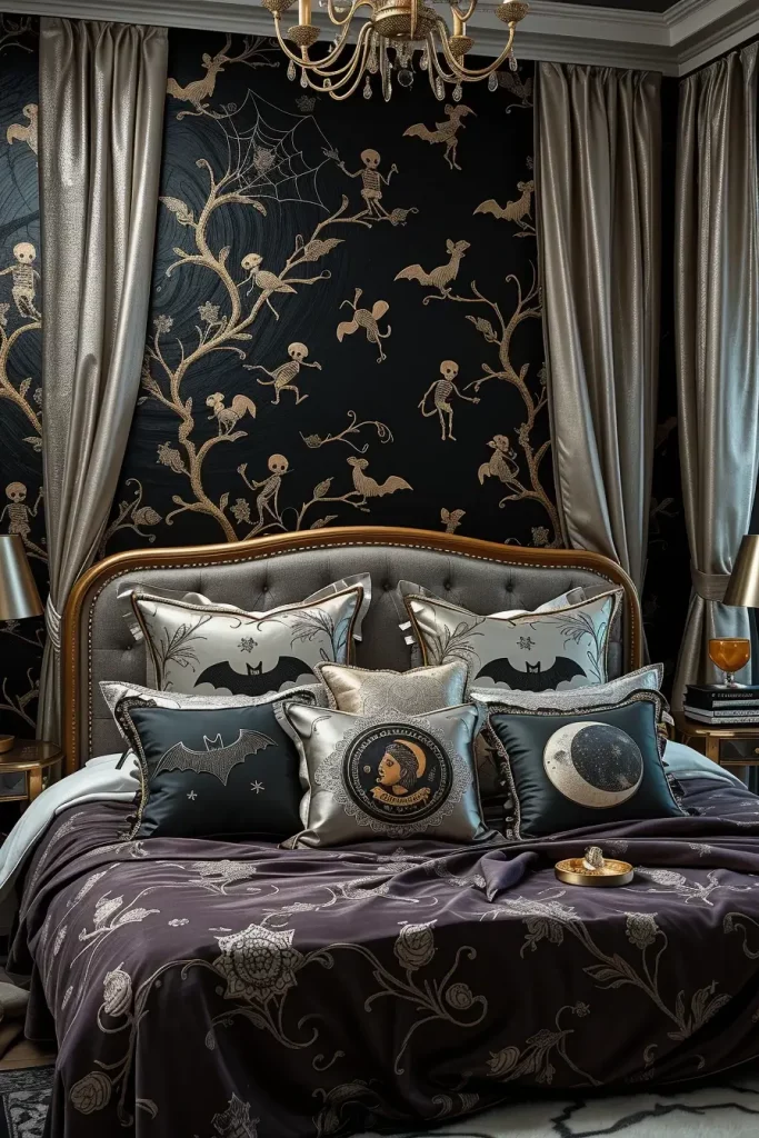 64 Halloween Bedroom Decor 2025: Frightfully Stylish Ideas for Your Space