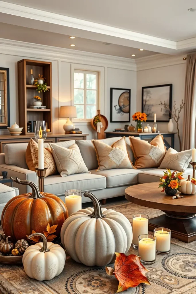 64 Fall Living Room Decor Ideas 2025 to Make Your Space Feel Cozy and Seasonal