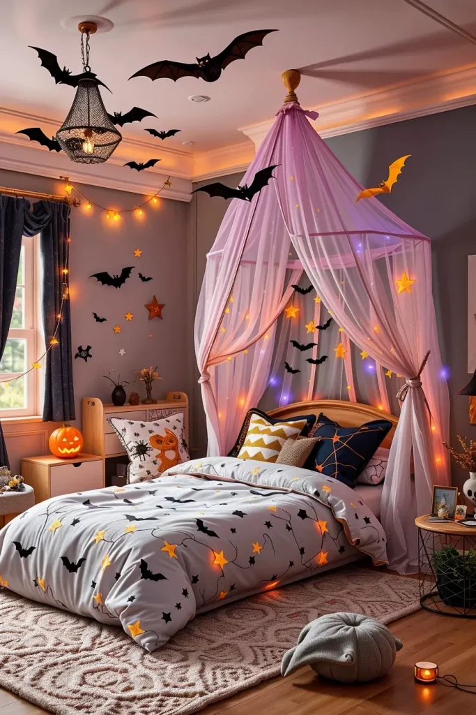 64 Halloween Bedroom Decor 2025: Frightfully Stylish Ideas for Your Space