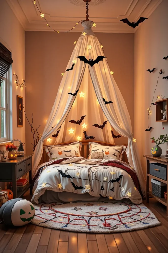 64 Halloween Bedroom Decor 2025: Frightfully Stylish Ideas for Your Space