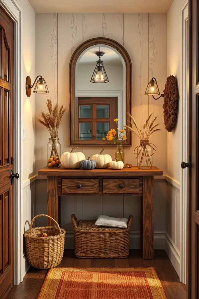 64 Fall Hallway Decor Ideas 2025 to Transform Your Entryway This Season
