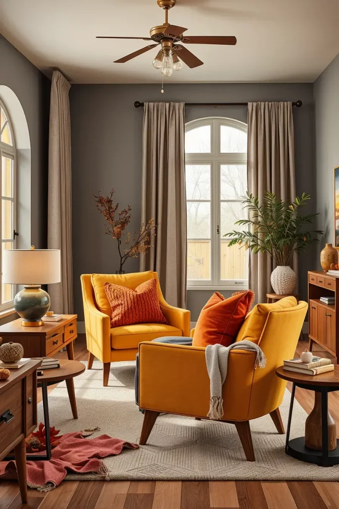 64 Fall Living Room Decor Ideas 2025 to Make Your Space Feel Cozy and Seasonal