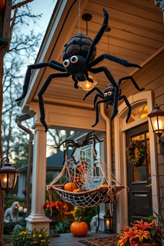 65 Cute and Funny Halloween Porch Decorations 2025 to Make Your Home the Talk of the Block