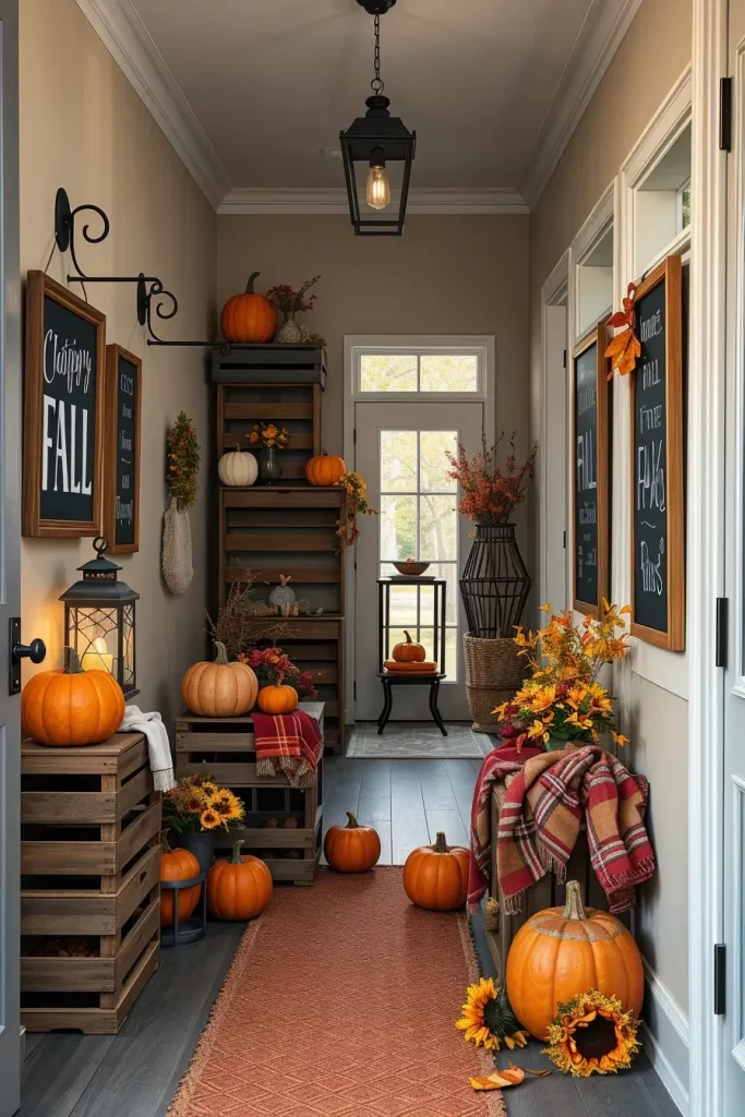 64 Fall Hallway Decor Ideas 2025 to Transform Your Entryway This Season