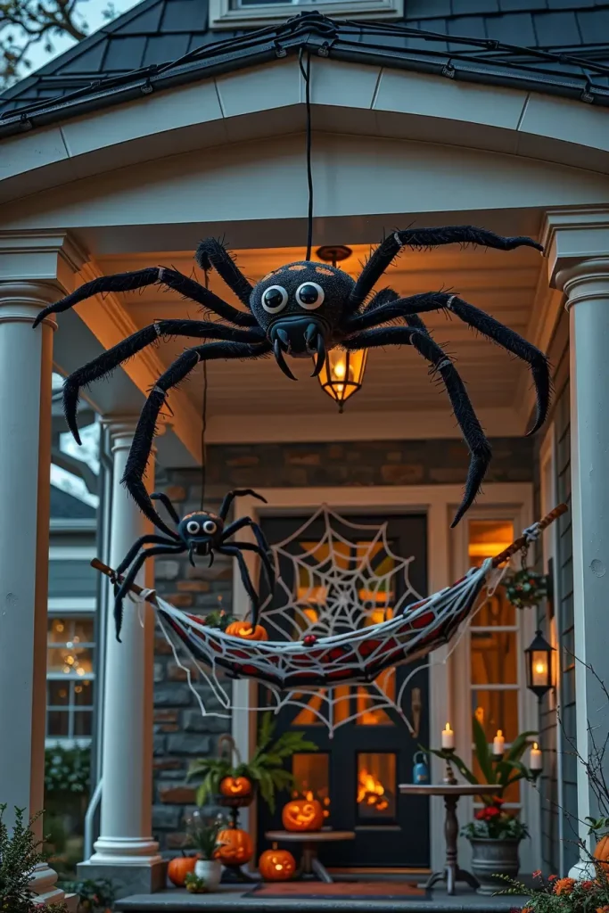 65 Cute and Funny Halloween Porch Decorations 2025 to Make Your Home the Talk of the Block