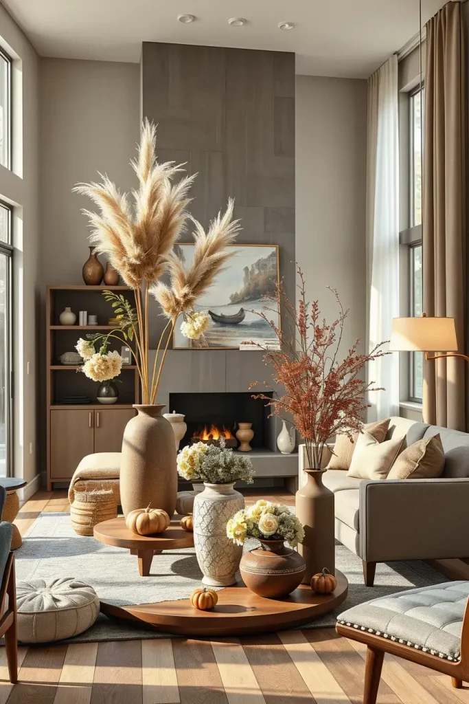 64 Fall Living Room Decor Ideas 2025 to Make Your Space Feel Cozy and Seasonal