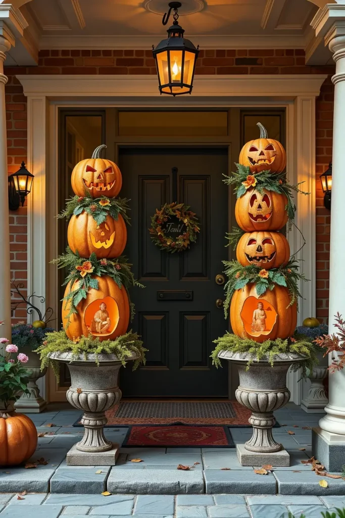 59 New Halloween Porch Decor Inspo 2025: Spooky and Stylish Ideas for Your Front Door