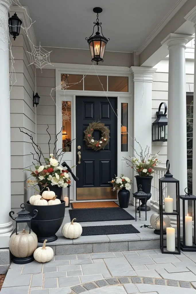 64 Halloween Front Porch Decor Ideas 2025 That Will Wow Trick-or-Treaters
