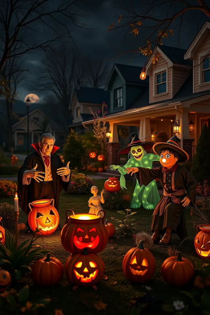 64 Outside Halloween Decorations Ideas 2025 To Transform Your Yard Into a Haunted Masterpiece