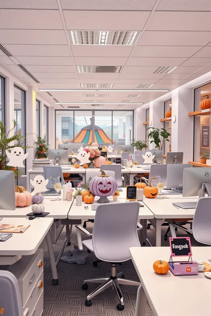 63 Cute and Funny Halloween Office Decorations 2025 to Boost Team Spirit