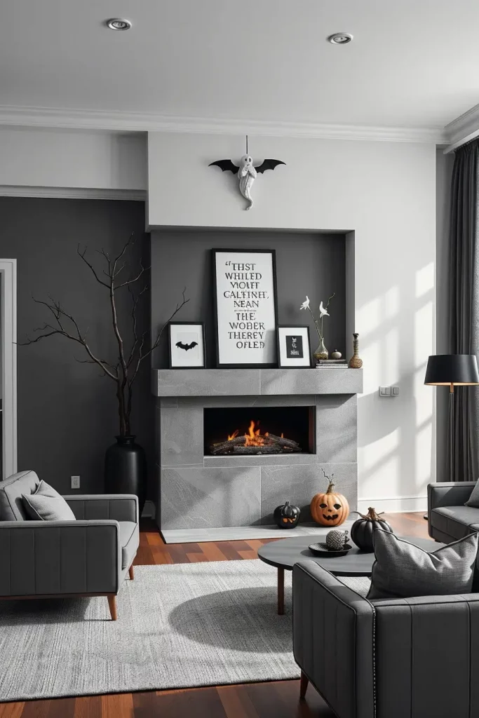 64 Halloween Mantle Ideas 2025 to Inspire Your Spooky Fireplace Styling