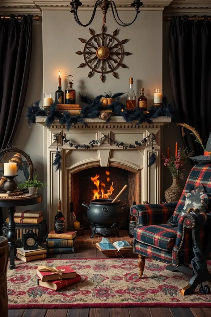 65 Halloween Fireplace Decor Ideas 2025 for a Spooky and Stylish Home