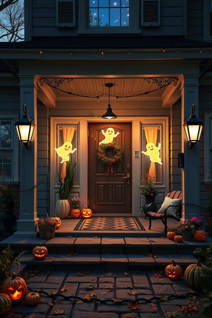 64 Halloween Front Porch Decor Ideas 2025 That Will Wow Trick-or-Treaters