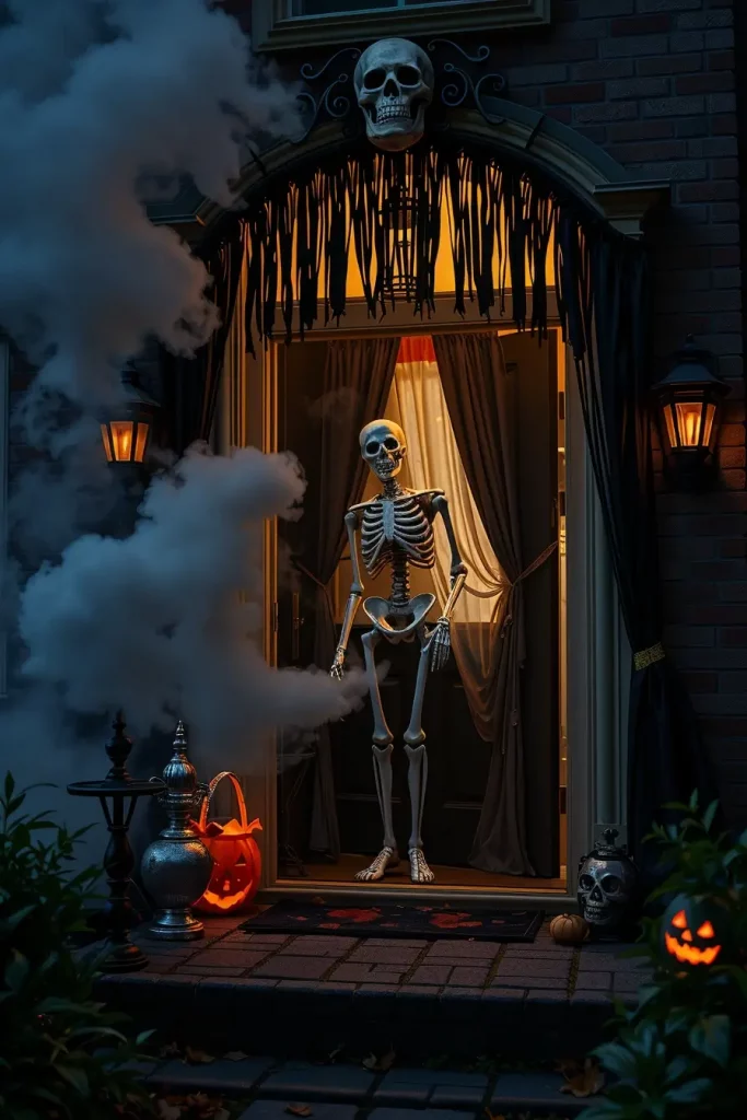 64 Halloween Front Porch Decor Ideas 2025 That Will Wow Trick-or-Treaters