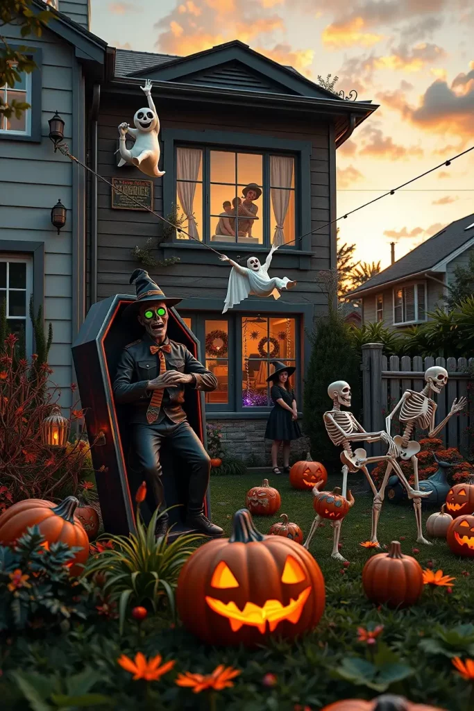 64 Halloween Outdoor Decorations 2025: Creative Ideas to Transform Your Yard
