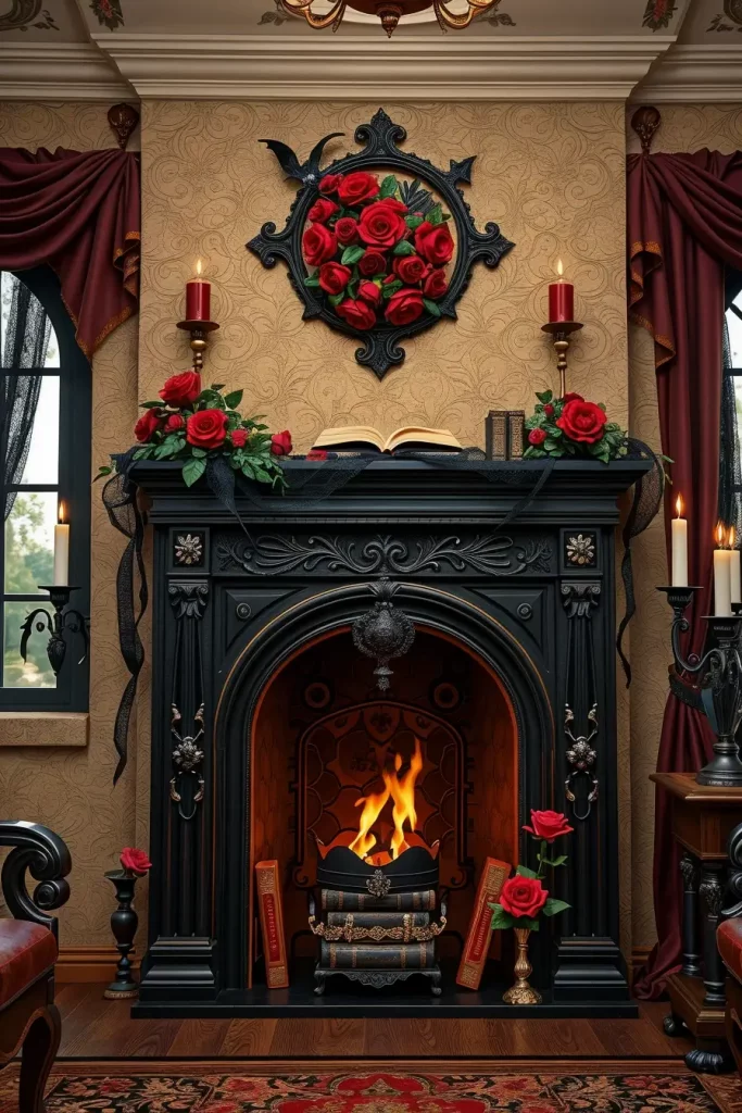 65 Halloween Fireplace Decor Ideas 2025 for a Spooky and Stylish Home