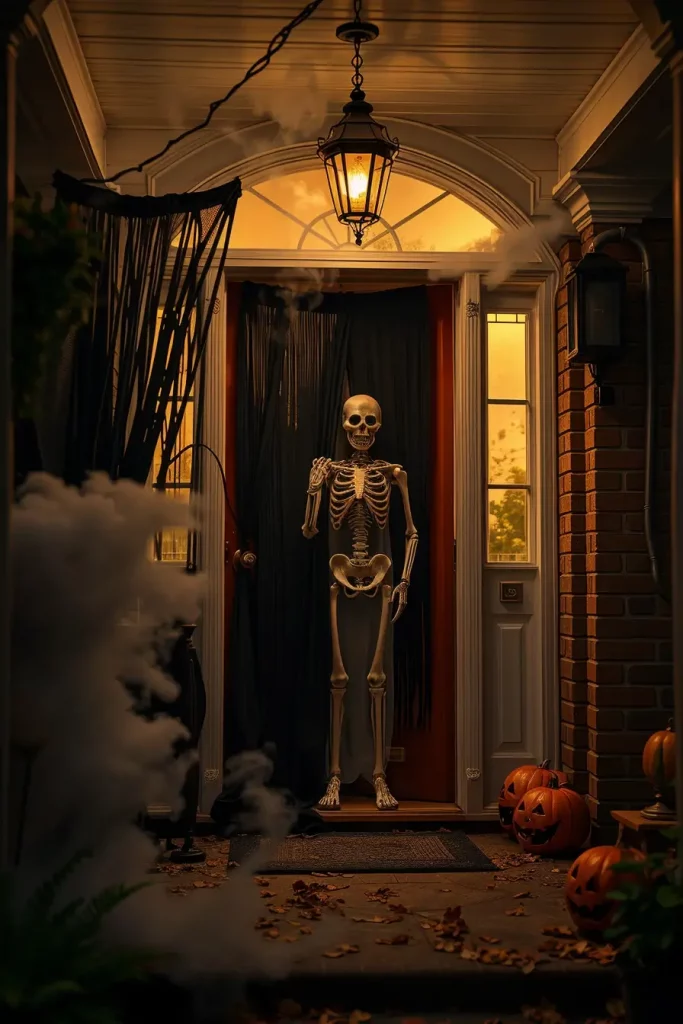 64 Halloween Front Porch Decor Ideas 2025 That Will Wow Trick-or-Treaters