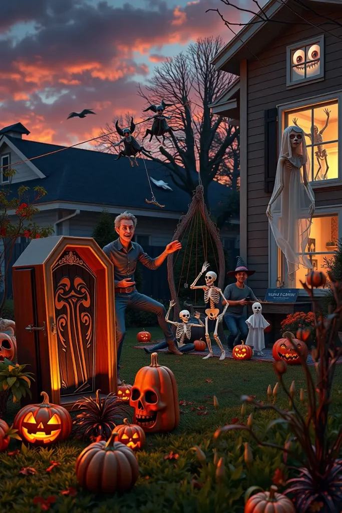 64 Halloween Outdoor Decorations 2025: Creative Ideas to Transform Your Yard