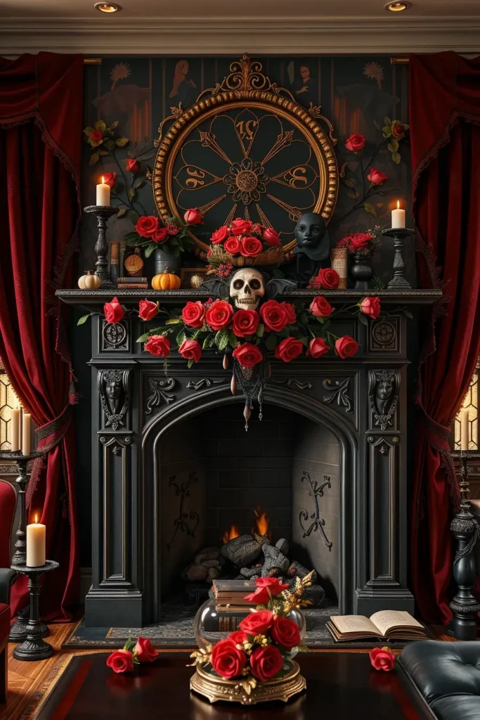 65 Halloween Fireplace Decor Ideas 2025 for a Spooky and Stylish Home