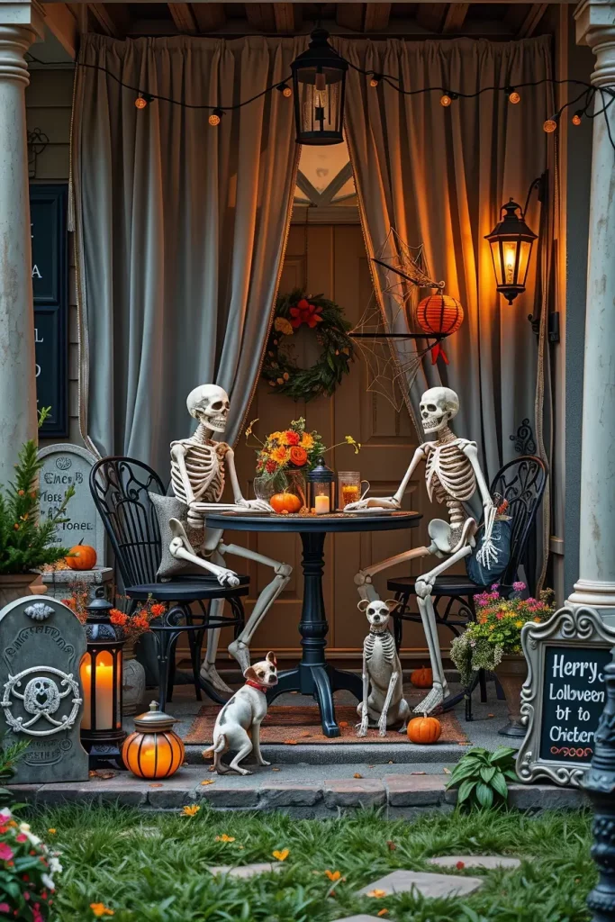 64 Halloween Front Porch Decor Ideas 2025 That Will Wow Trick-or-Treaters