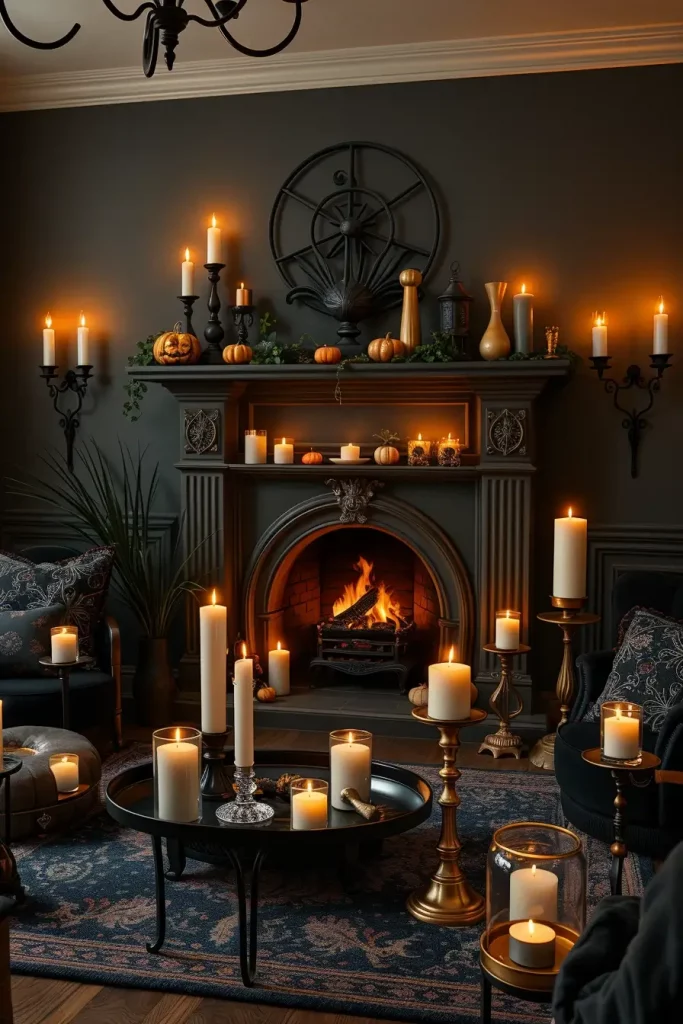 65 Halloween Fireplace Decor Ideas 2025 for a Spooky and Stylish Home