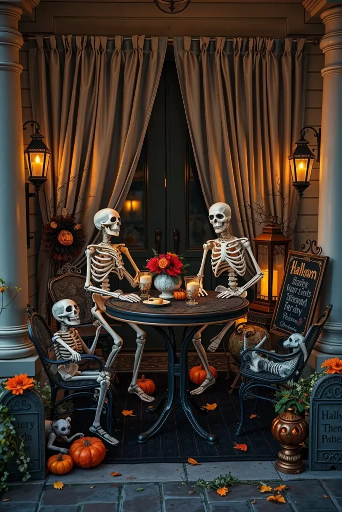 64 Halloween Front Porch Decor Ideas 2025 That Will Wow Trick-or-Treaters