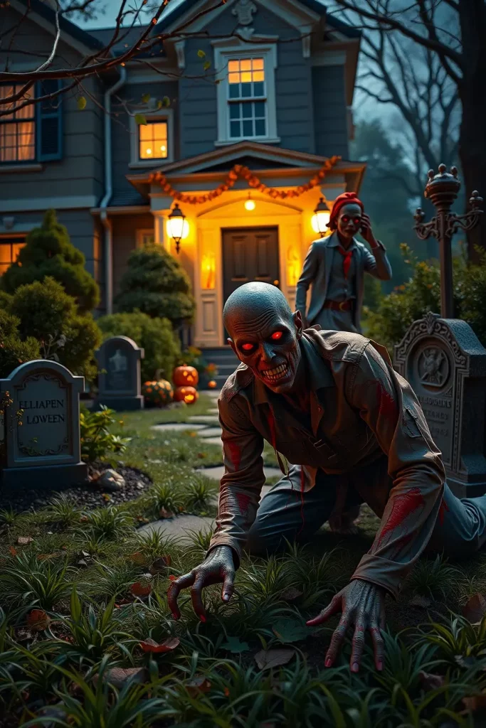 64 Outside Halloween Decorations Ideas 2025 To Transform Your Yard Into a Haunted Masterpiece