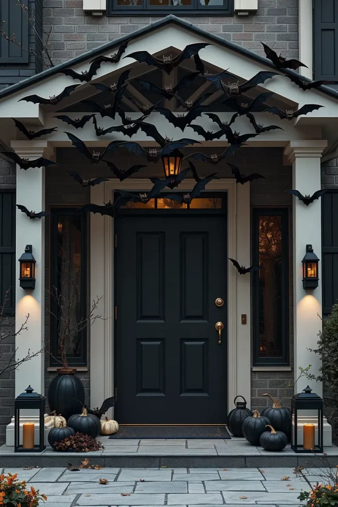 64 Halloween Front Porch Decor Ideas 2025 That Will Wow Trick-or-Treaters