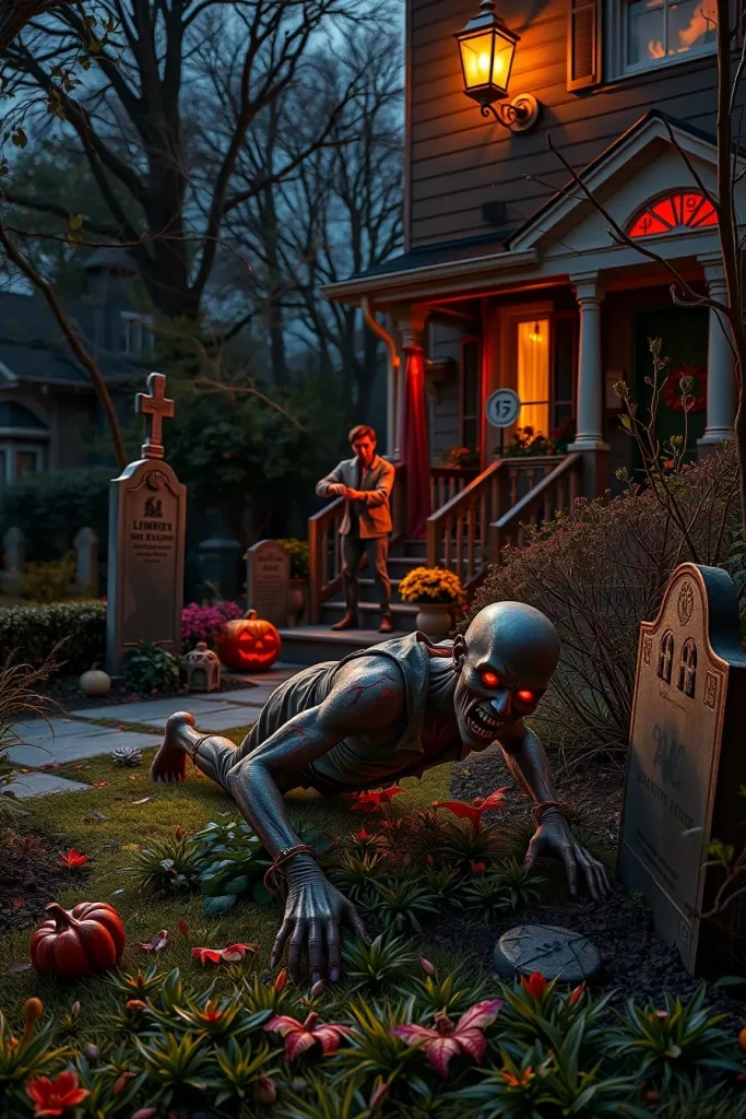 64 Outside Halloween Decorations Ideas 2025 To Transform Your Yard Into a Haunted Masterpiece