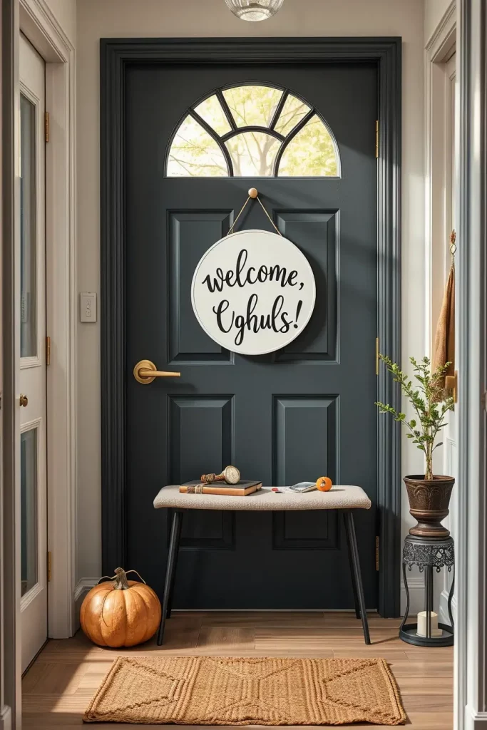 66 Halloween Door Hangers Ideas 2025: Trendy, Cute, and Spooky Designs to Try