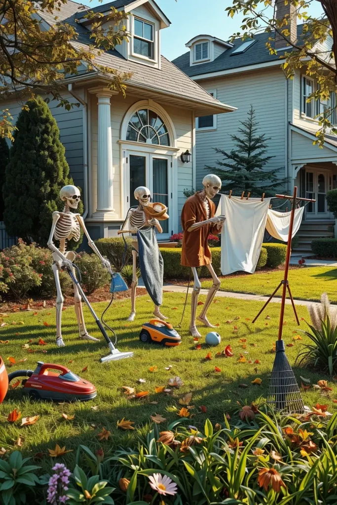 63 Funny Outdoor Halloween Decor Ideas 2025 That Will Make Everyone Laugh
