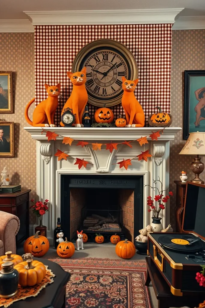 65 Halloween Fireplace Decor Ideas 2025 for a Spooky and Stylish Home