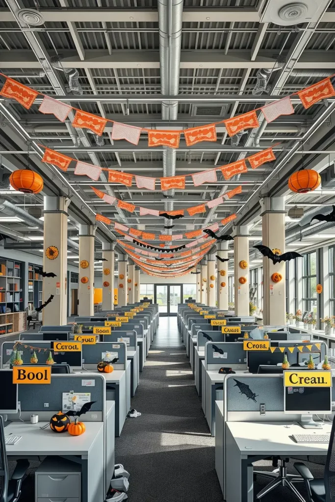 63 Cute and Funny Halloween Office Decorations 2025 to Boost Team Spirit