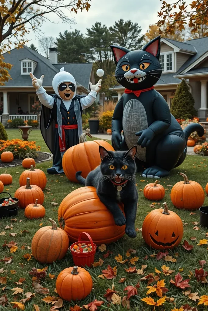 63 Funny Outdoor Halloween Decor Ideas 2025 That Will Make Everyone Laugh