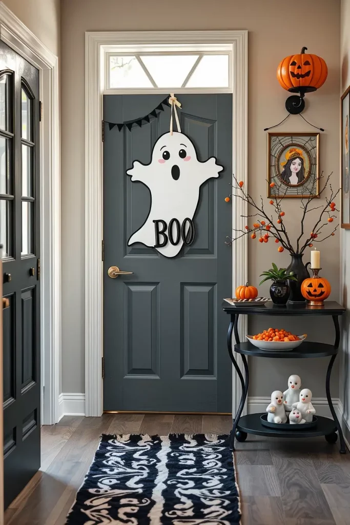 66 Halloween Door Hangers Ideas 2025: Trendy, Cute, and Spooky Designs to Try