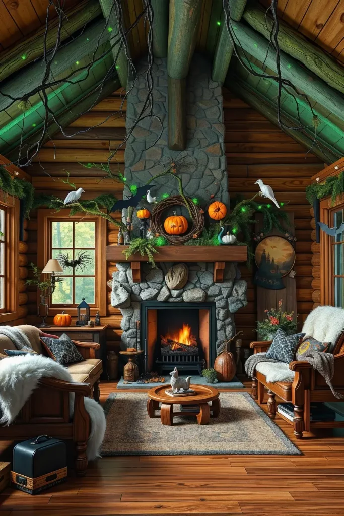 64 Halloween Mantle Ideas 2025 to Inspire Your Spooky Fireplace Styling
