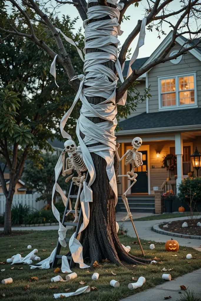 63 Funny Outdoor Halloween Decor Ideas 2025 That Will Make Everyone Laugh