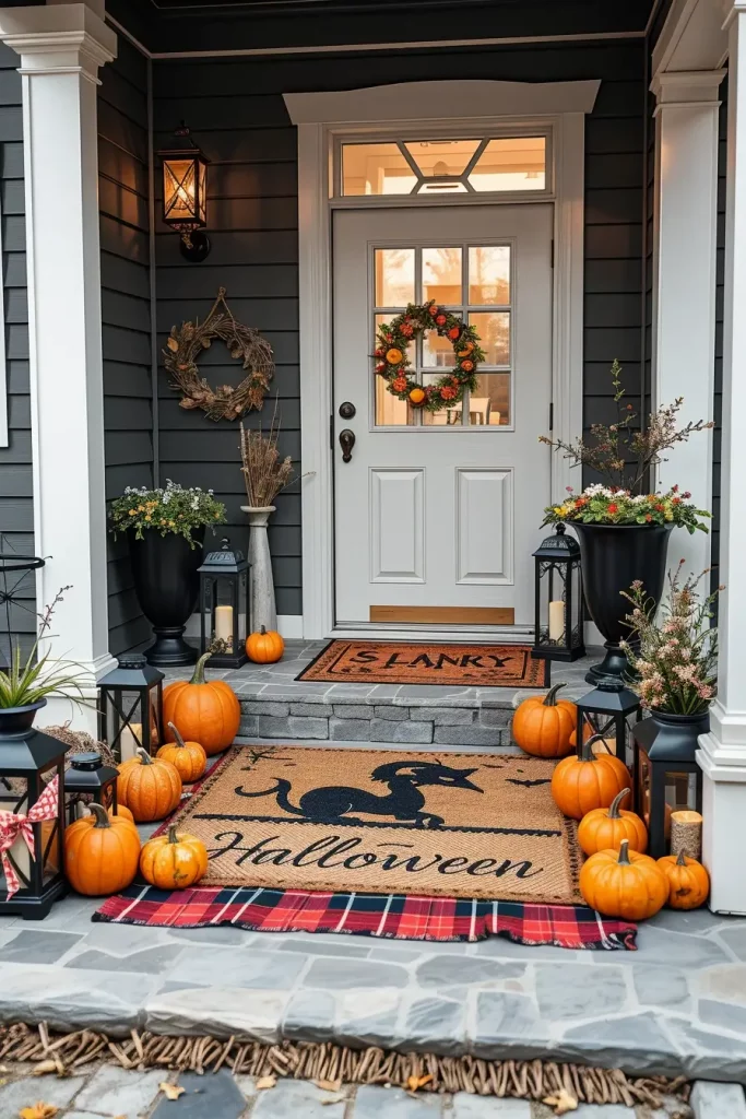 64 Halloween Front Porch Decor Ideas 2025 That Will Wow Trick-or-Treaters