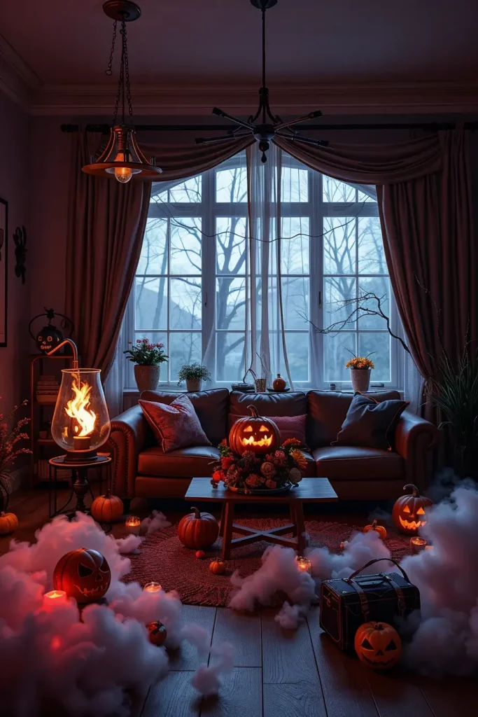 62 Indoor Halloween Decor Ideas 2025: Spooky, Stylish, and Easy to Recreate