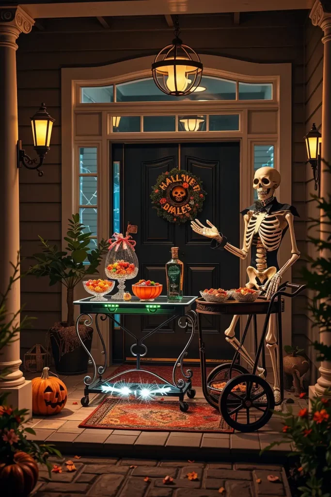 64 Halloween Front Porch Decor Ideas 2025 That Will Wow Trick-or-Treaters